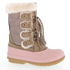 Fur Trim Snow Boot